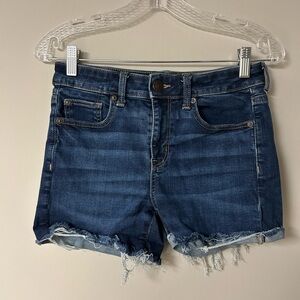 American Eagle Hi-Rose Shortie Jean‎ Shorts
